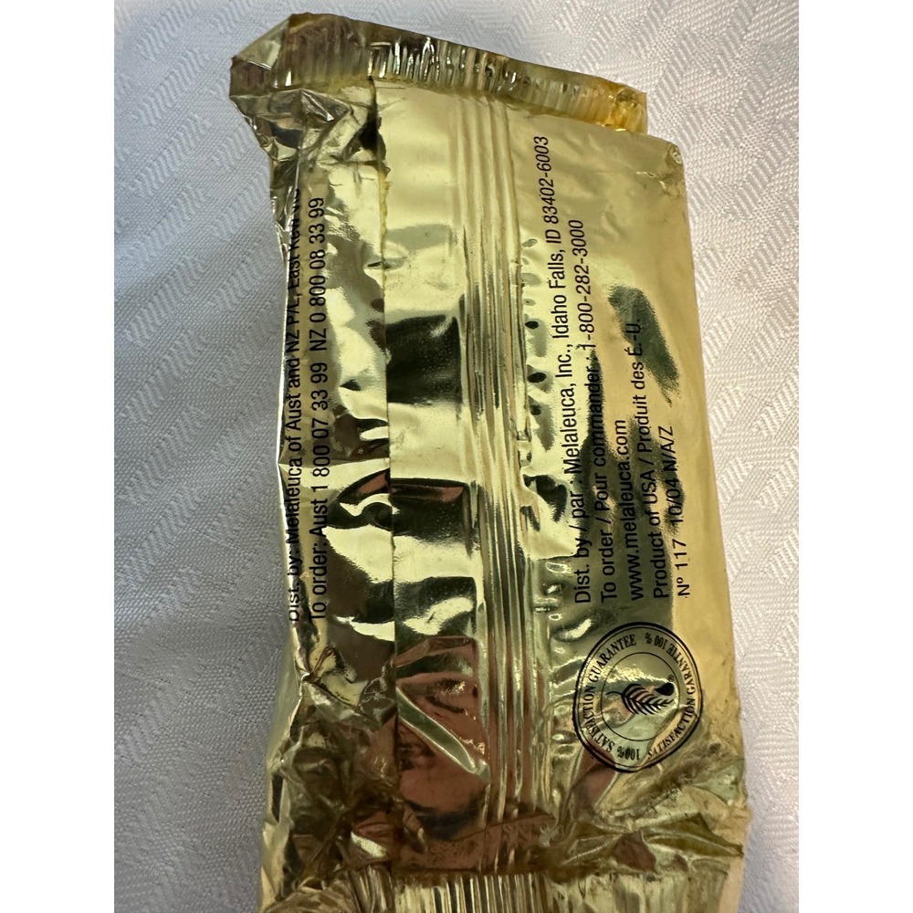 Melaleuca The Gold Bar Citrus Scented Bath Soap 4.5 oz New Gold Foil Wrapper - Picture 4 of 5